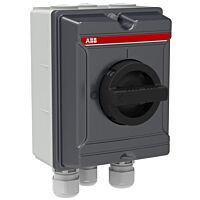 ABB Odpínače v krytu OTAOKA-hliník OKA63S3G  1SCA142689R1001