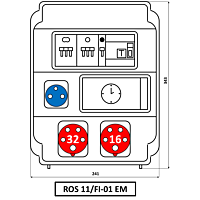 Z.r. s elektroměrem IP54