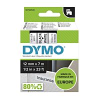 DYMO Páska 45013 12x7 černá na bílé