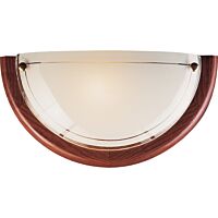 Sví. 912011/82 1x60W E27 půlka mahagon