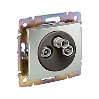 LEGRAND Zásuvka VALENA 770135 TV-RD-SAT hliník