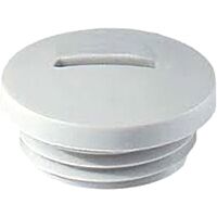 AGRO Zátka Pg16 světle šedá IP54