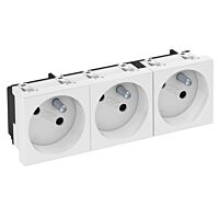 OBO BETTERMANN Zásuvka 3 násobná, šikmá STD-F3 RW3