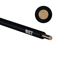 Vodič H07V-U 4 černý (CY)