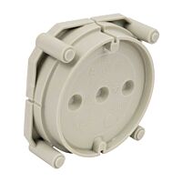 KOPOS Víčko KBV-1_KB krabice do betonu šedá