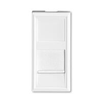 ABB Kryt PROFIL 45 136811-1 modul zásuvkový 22,5x45 bílá