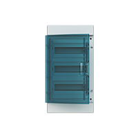 ABB Skříň Mistral65 1206 36TE na omítku, průhledné dveře IP65