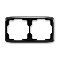 ABB TANGO Rámeček 3901A-B20 N dvojnásobný, vodorovný, černá