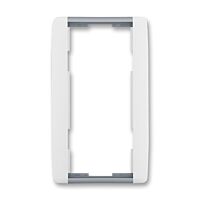 ABB ELEMENT Rámeček 3901E-A00121 04 dvojnásobný, svislý, bílá/ledová šedá