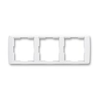 ABB ELEMENT Rámeček 3901E-A00130 03 trojnásobný, vodorovný, bílá/bílá