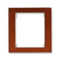 ABB TIME Rámeček 3901F-A50110 53J jednonásobný, mahagon