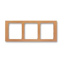ABB TIME Rámeček 3901F-A50130 51J trojnásobný, vodorovný, olše