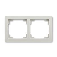 ABB SWING L Rámeček 3901J-A00020 S1 dvojnásobný, pro vodorovnou i svislou montáž, světle šedá
