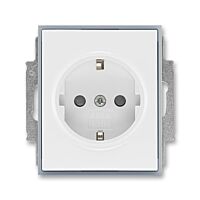 ABB Zásuvka jednonásobná s ochr. kontakty (podle DIN), s clonkami  5518E-A03459 04