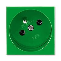 ABB Zásuvka 45x45 s ochranným kolíkem  5525N-C02347 Z