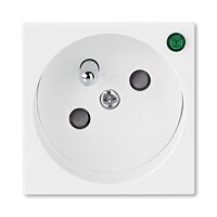 ABB Zásuvka PROFIL 45 5580N-C02357 B bílá