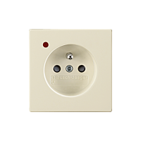 ABB SOLO FUTURE Zásuvka 5599B-A0235782 s ochranou před přepětím, slonová kost