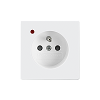 ABB SOLO FUTURE Zásuvka 5599B-A0235784 s ochranou před přepětím; studio bílá