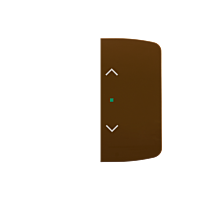 ABB Kryt TANGO 6220A-A02002 H 2násobný levý/pravý, symbol „žaluzie“; hnědá