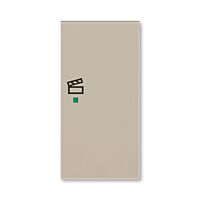 ABB Kryt LEVIT 6220H-A02203 18 2násobný pravý, symbol scény; macchiato