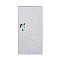 ABB Kryt LEVIT 6220H-A02203 70 2násobný pravý, symbol scény; titanová