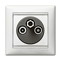 LEGRAND Zásuvka VALENA 774435 TV-RD-SAT bílá