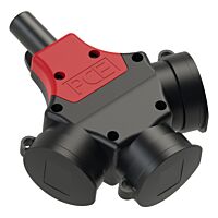 Rozbočka 3x16A/250V DE IP44