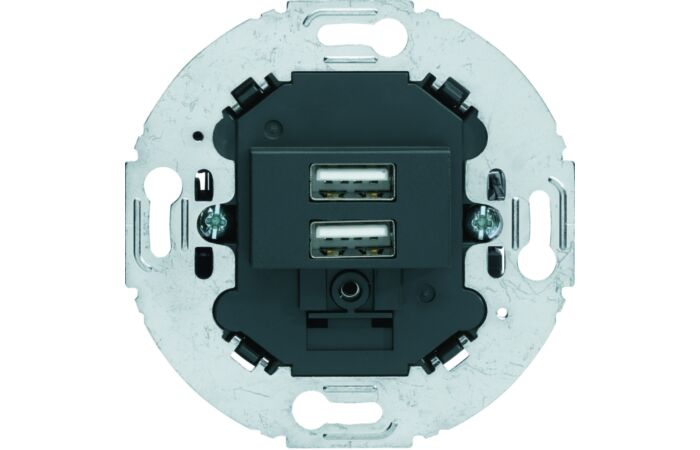 USB nabíjecí zásuvka 230 V, 2-násobná, 3