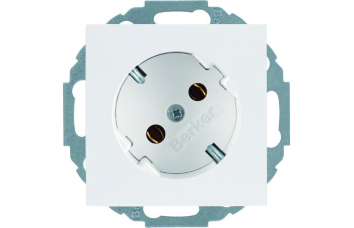 Zásuvka, SCHUKO, 16 A, 250 V ~, natočení