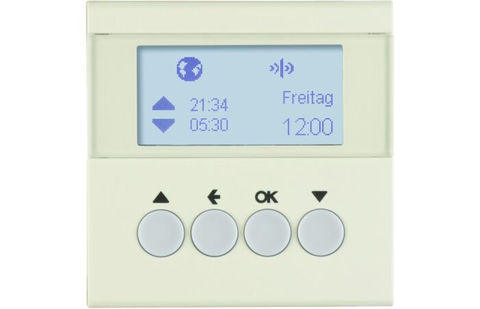 KNX RF žaluziové spínací hodiny bezdráto