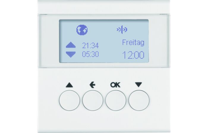 KNX RF žaluziové spínací hodiny bezdráto