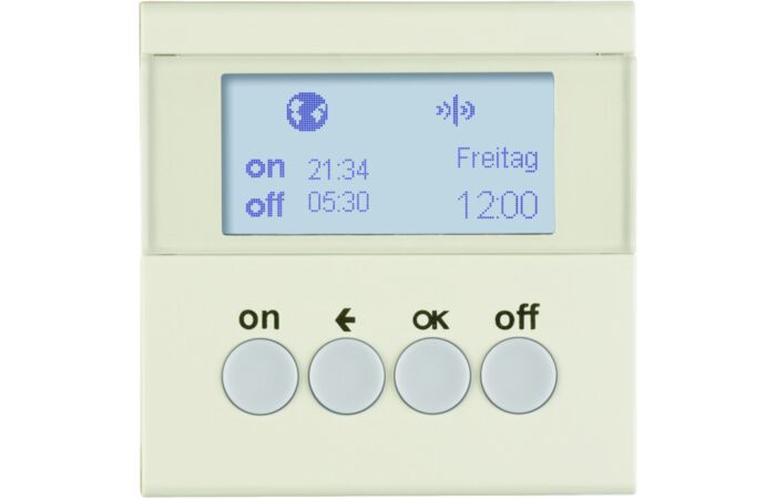 KNX RF spínací hodiny bezdrátové, Berker