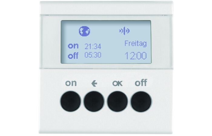 KNX RF spínací hodiny bezdrátové, Berker