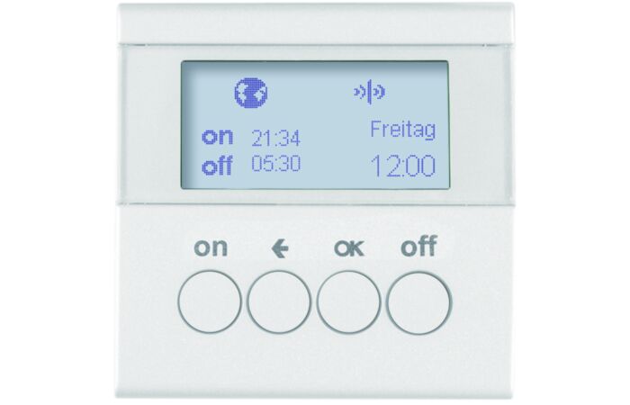 KNX RF spínací hodiny bezdrátové, Berker