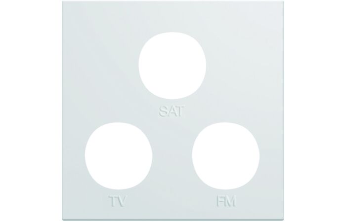 Krytka TV-R-SAT zásuvky gallery, 45x45 m
