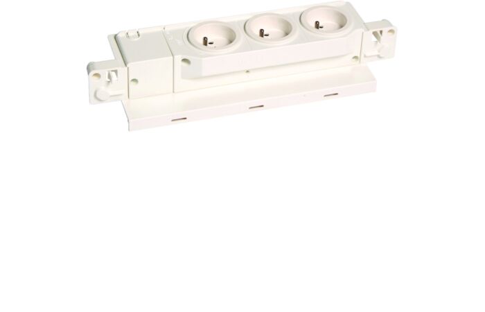Zásuvka HAGER VZ00HWF 3 nás. 230V