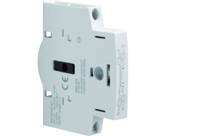 HZC312 Pomocný kontakt 2S, 20-160A