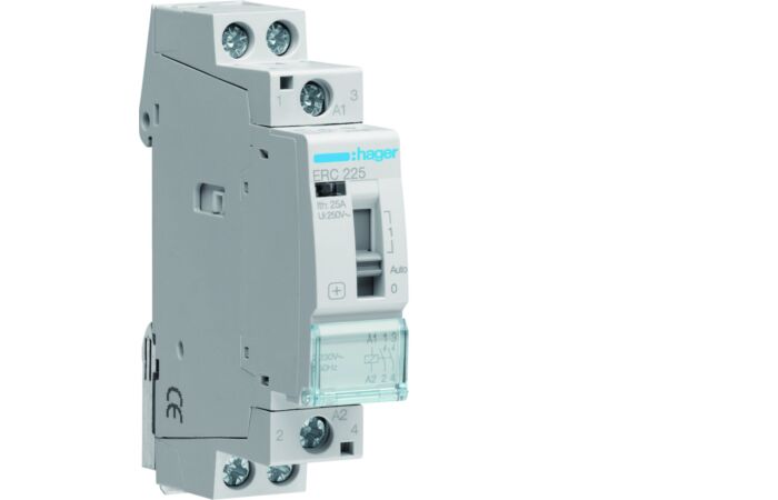 HAGER Stykač ERC225 2S 25A 230VAC
