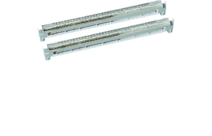 Svorka HAGER VZ523 PE/N 2x22