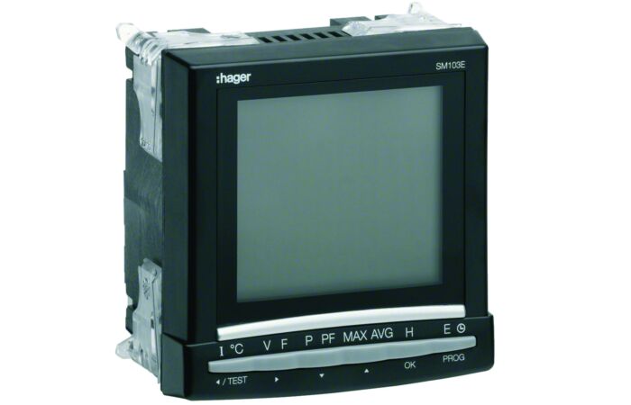 Přístroj HAGER SM103E měřící multifun.