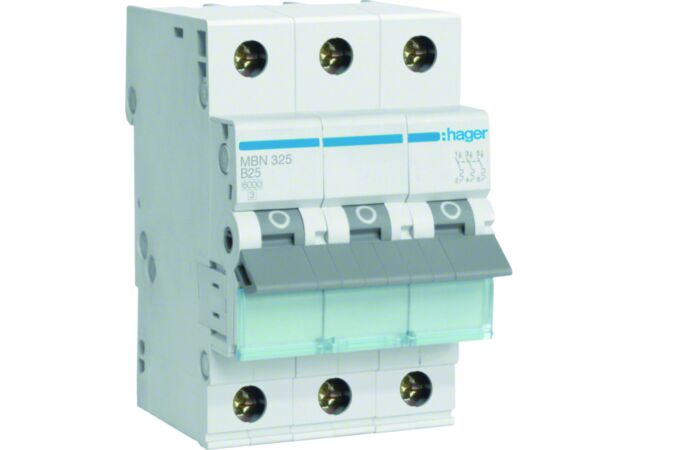 HAGER Jistič 25B/3 MBN325 6kA