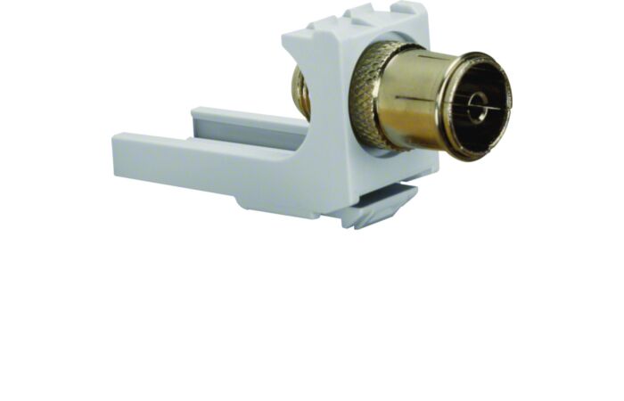 Modul HAGER VZ316FB KOAX IEC zásuvka