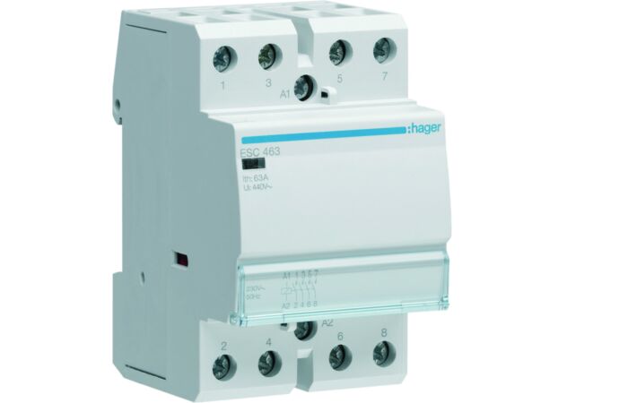 Stykač ESC463 4S 63A 230VAC