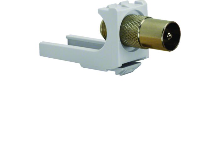 Modul HAGER VZ317FS KOAX IEC-zástrčka