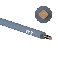 Vodič H07V-U 2,5 šedý (CY)