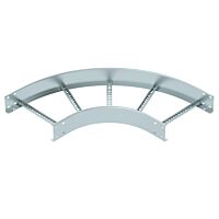 OBO BETTERMANN Oblouk 90°, pro kabelový žebřík, 110x400, Ocel, St, pásově zinkováno, DIN EN 10346 typ LB 90 1140 R3 FS