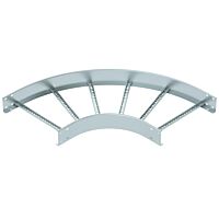 OBO BETTERMANN Oblouk 90°, pro kabelový žebřík, 110x500, Ocel, St, pásově zinkováno, DIN EN 10346 typ LB 90 1150 R3 FS