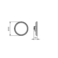 BY022P G3 LED280S/840 PSU WB GR
