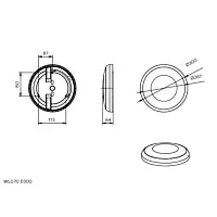 PHILIPS Svítidlo LED Ledinaire gen2 17W 1150lm 3000K/4000K/5700K IP65