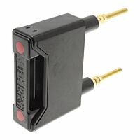 RED SPOT 32A BACK STUD CONNECTED BLACK